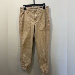 Banana Republic Women’s Khaki Chinos jogger pants Size 0